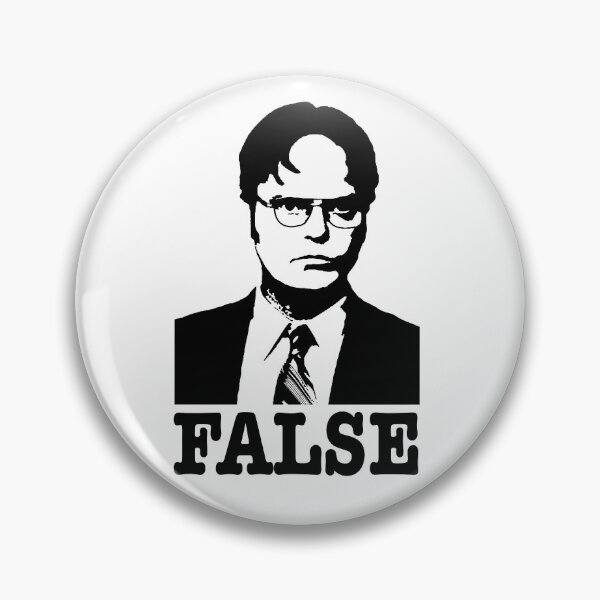 Item preview, Dwight schrute False funny designed and sold by Soccer2024.