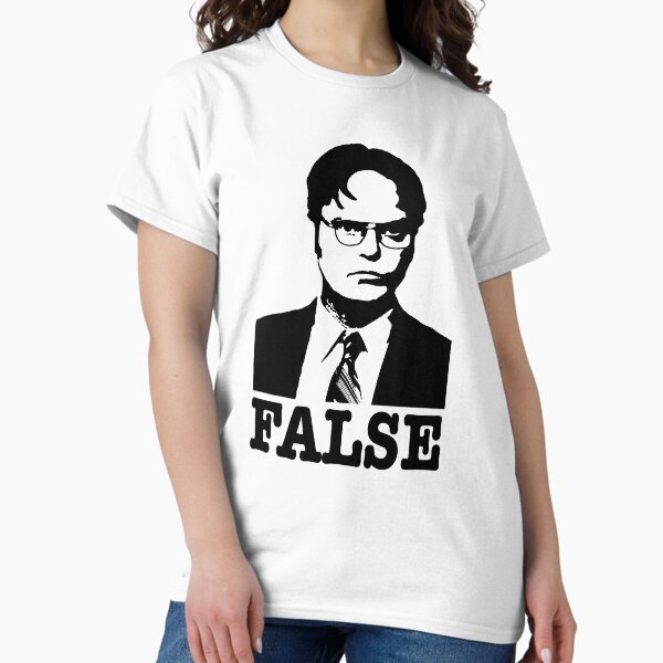 Artikel-Vorschau von Dwight schrute False funny, designt und verkauft von Soccer2024.