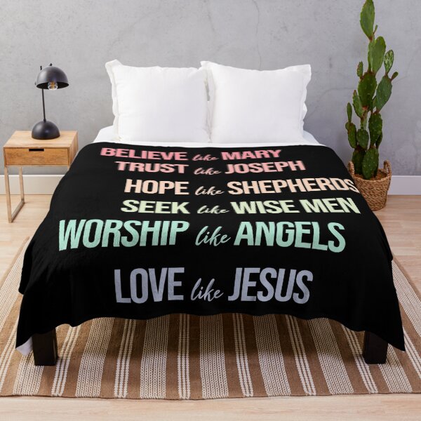 Item preview, Believe Like Mary Trust Like Joseph Love Like Jesus Nativity School Play Shirt designed and sold by JackCurtis1991.