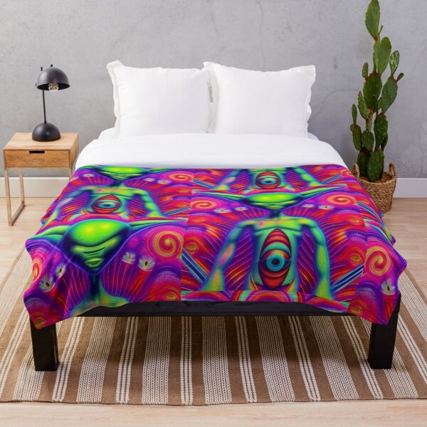 Item preview, Genial arte alienígena. Ciencia ficción colorida trippy designed and sold by Neo-Expression.