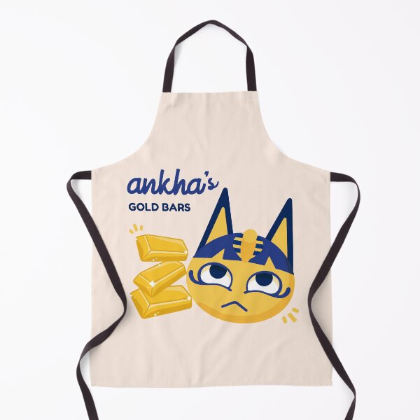 Item preview, Snooty Cat Gold Bar Villager designed and sold by Osh Sales.