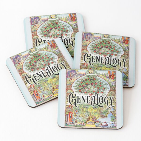 Item preview, I Love Genealogy - Tree of life designed and sold by Claudia D'Souza.