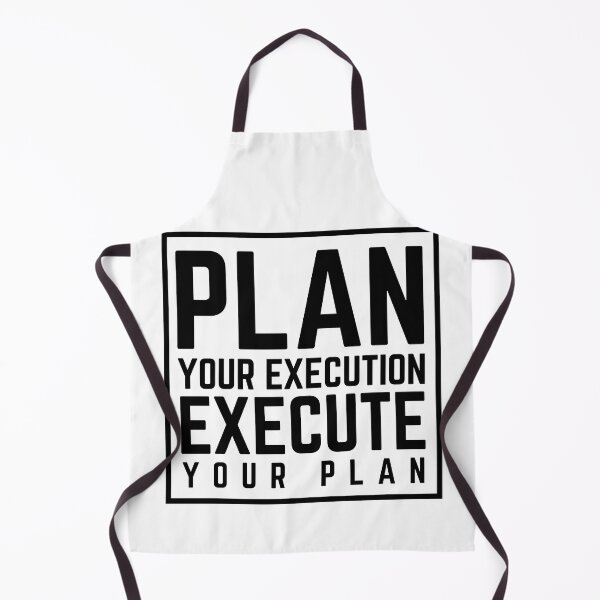 Item preview, Plan Your Execution Execute Your Plan white designed and sold by KingsManKind.