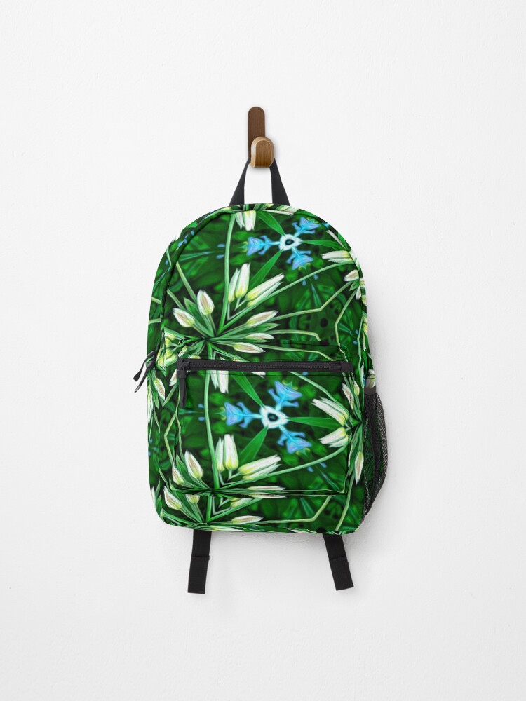 Thumbnail 1 of 3, Backpack, Cute Bud Pattern designed and sold by Patternflower.