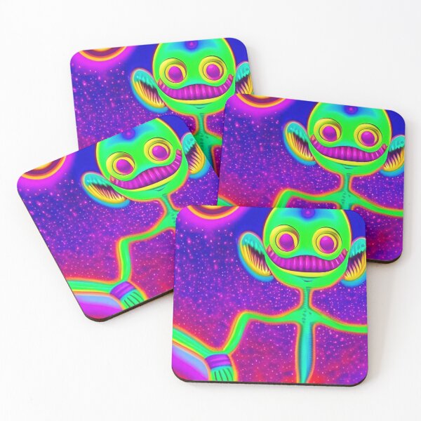 Item preview, Cool alien art. Trippy colorful scifi designed and sold by Neo-Expression.