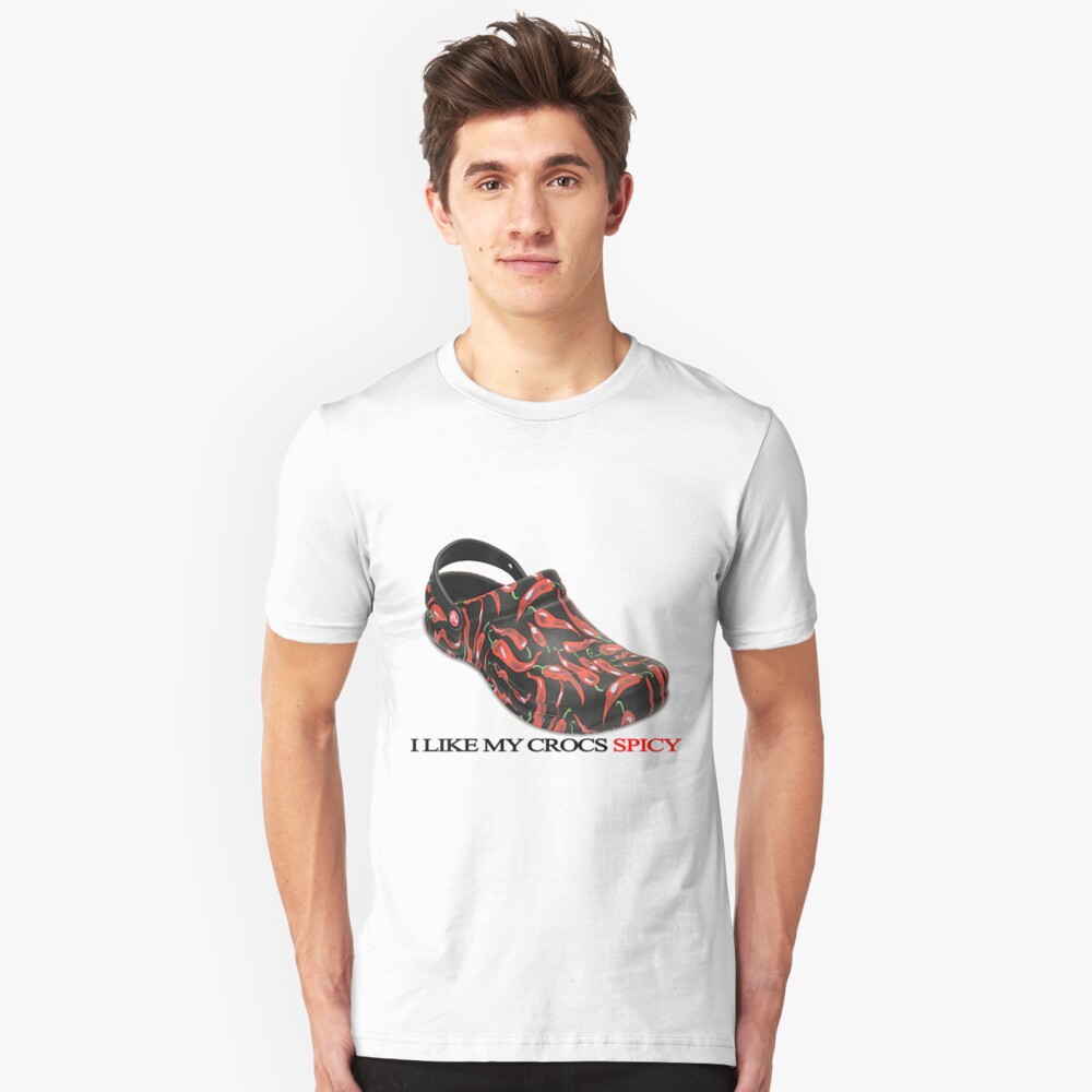 red hot chili pepper crocs