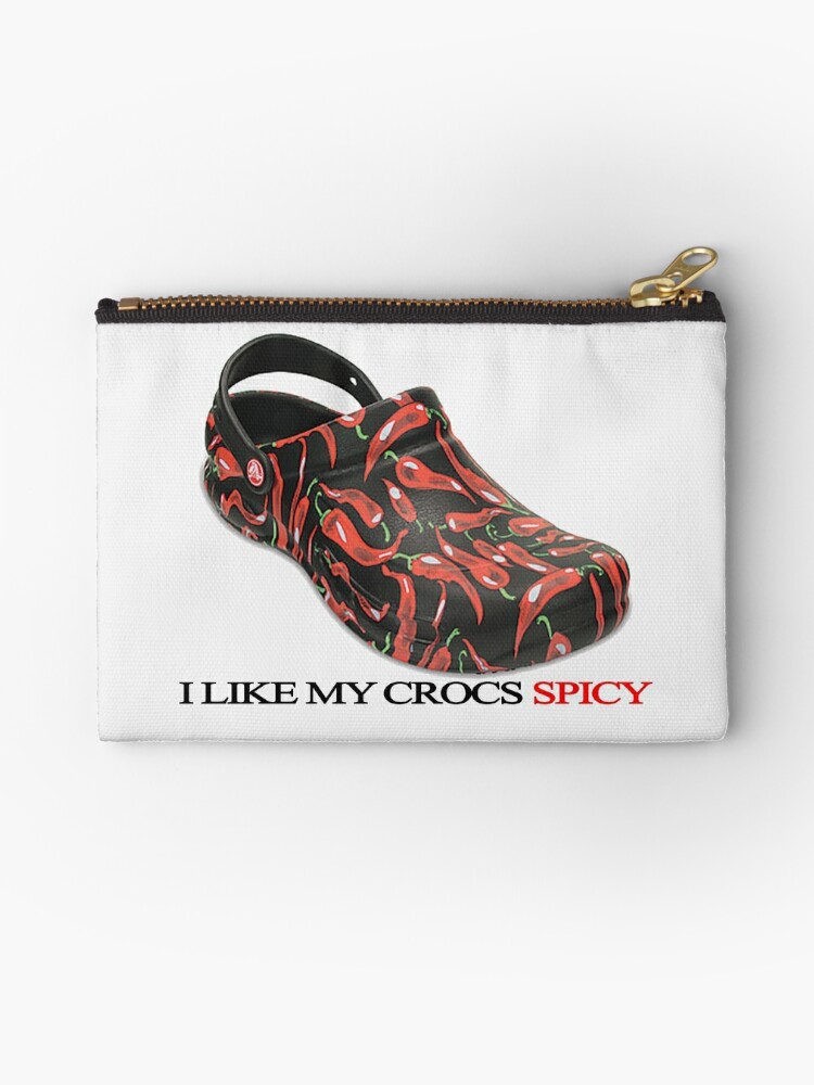 crocs with pouch