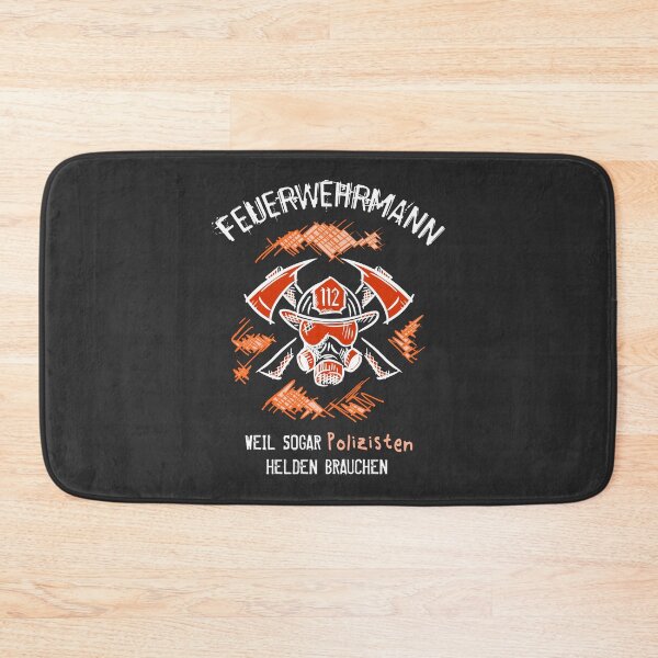 Item preview, Feuerwehrmann. Weil auch Polizisten Helden brauchen designed and sold by silentcolors.