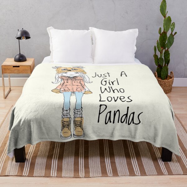 Item preview, Just A Girl Who Loves Pandas 2 designed and sold by Nesro34.