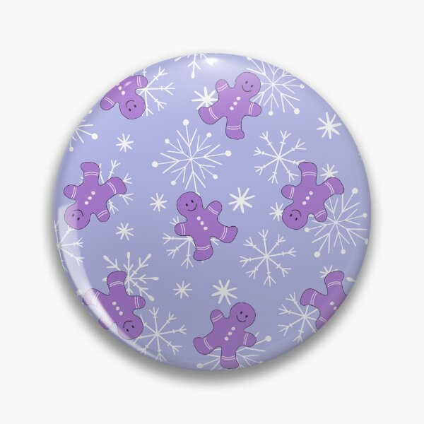 Item preview, Retro Vintage Christmas Snowflake Gingerbread Pattern designed and sold by risingrocket.