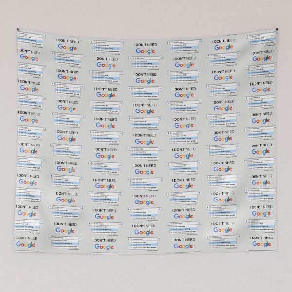Item preview, I Don't Need Google my Wife Knows Everything - Funny Quotes designed and sold by ShopieHome.