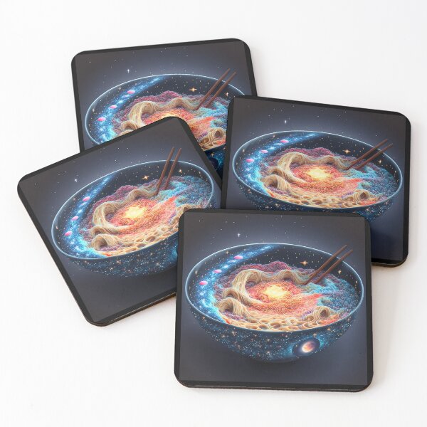 Item preview, Galaxy, Universe, Cool Space Ramen designed and sold by ClonePingui.
