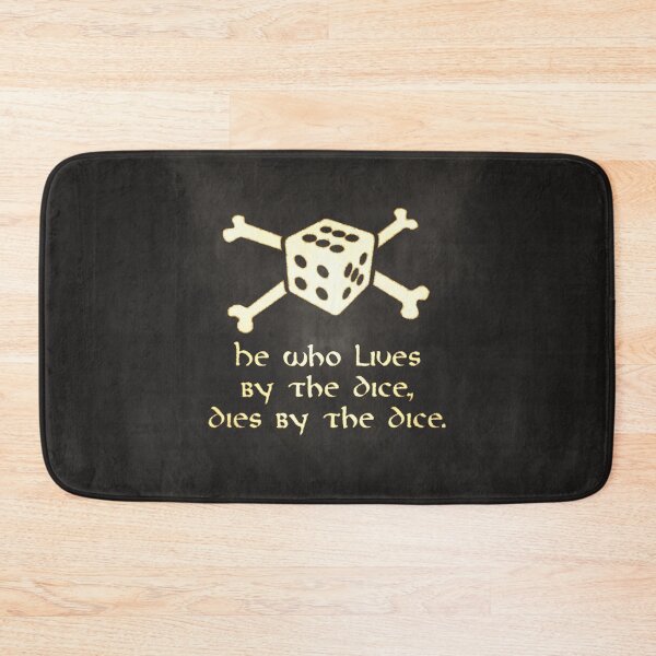 Item preview, He Who Lives By The Dice, Dies By The Dice designed and sold by SolarCross.