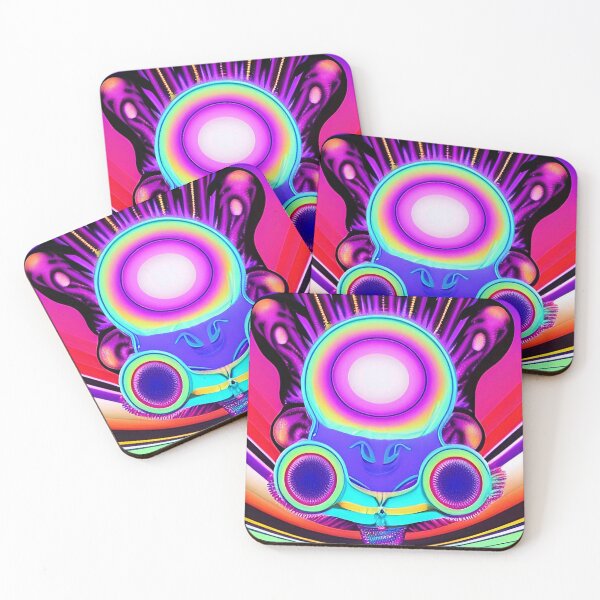 Item preview, Cool alien art. Trippy colorful scifi designed and sold by Neo-Expression.
