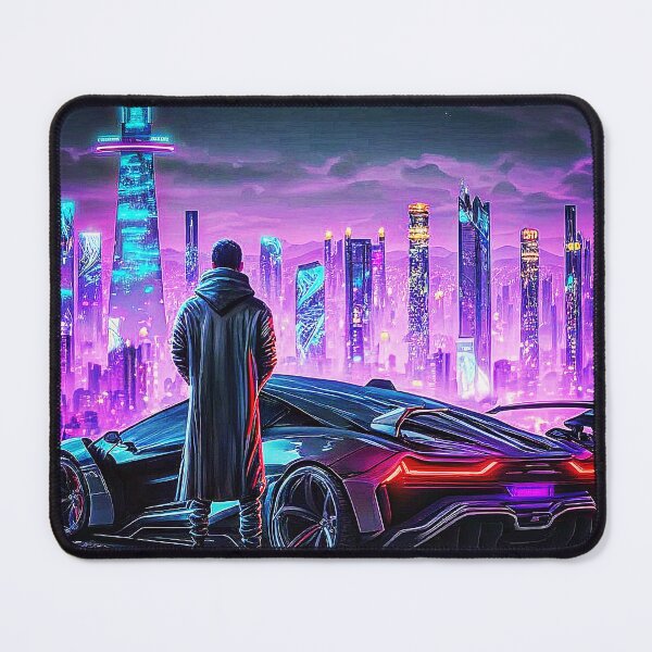 Item preview, Cyberpunk Long View designed and sold by AICreateWorlds.