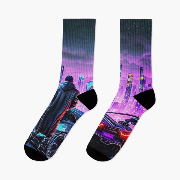 Item preview, Cyberpunk Long View designed and sold by AICreateWorlds.