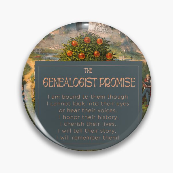 Item preview, The Genealogist Promise designed and sold by Claudia D'Souza.