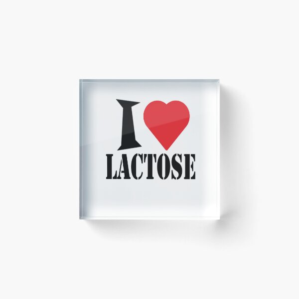 Item preview, i love lactose designed and sold by Shrewd Mood.