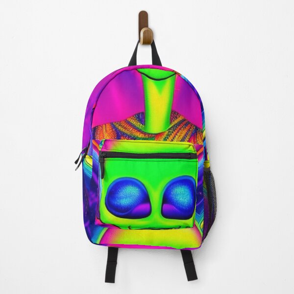 Item preview, Psychedelic alien art. Trippy colorful designed and sold by Neo-Expression.