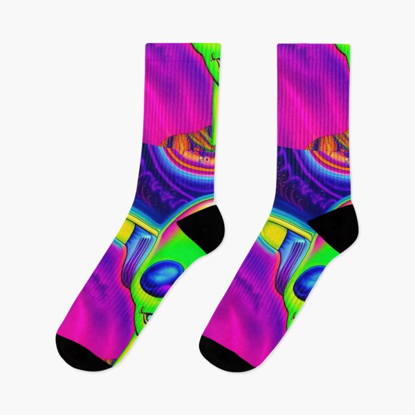 Item preview, Psychedelic alien art. Trippy colorful designed and sold by Neo-Expression.
