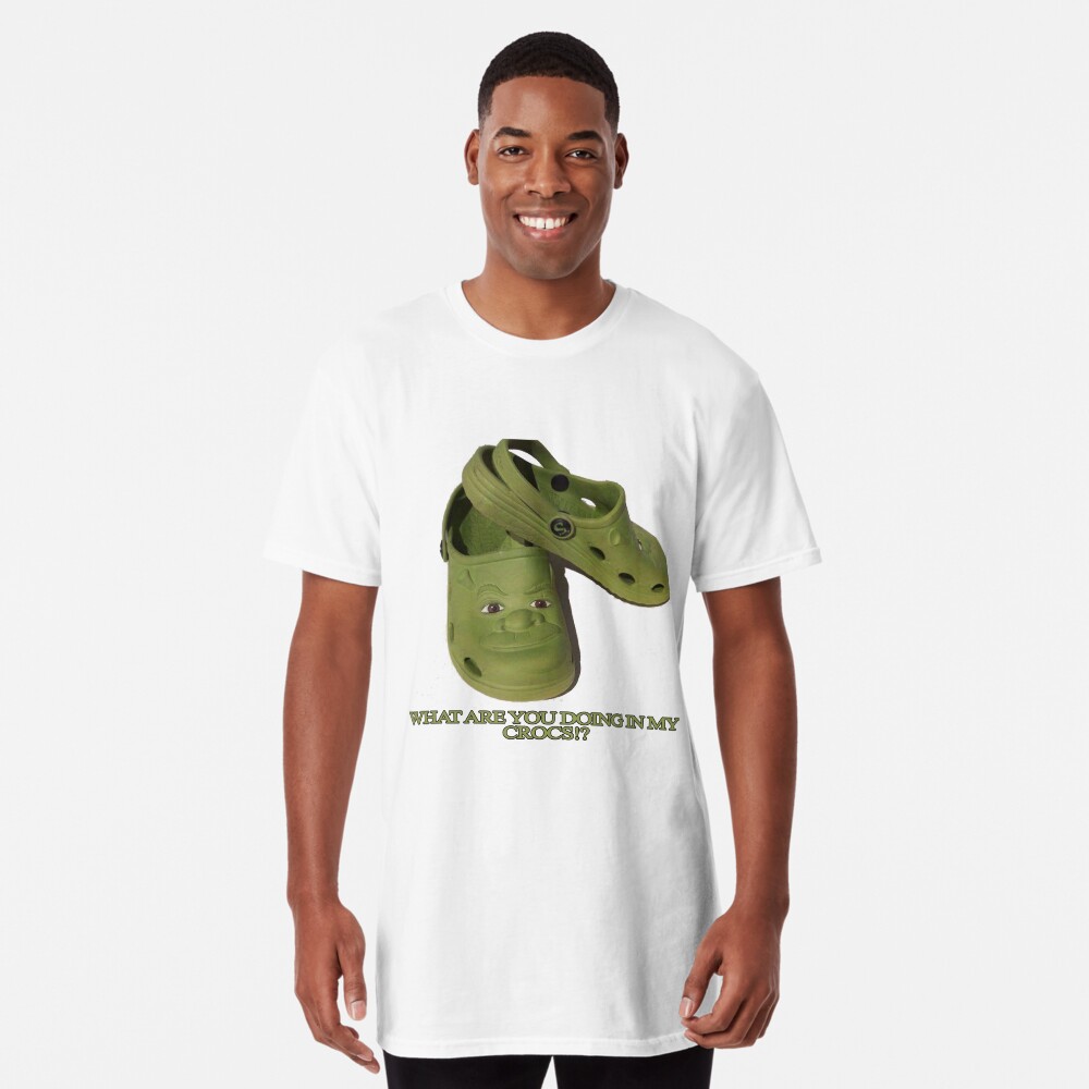 What are you doing in my Shrek Crocs | Tote Bag