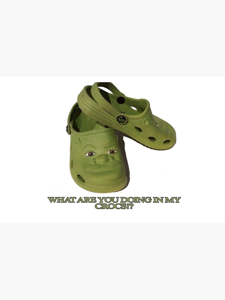 SHREK Crocs. - Things that are not aesthetic