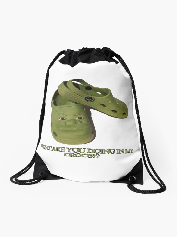 What are you doing in my Shrek Crocs | Tote Bag