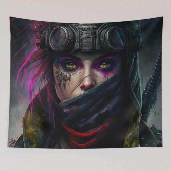 Item preview, Post Apocalyptic Series Techie designed and sold by AICreateWorlds.