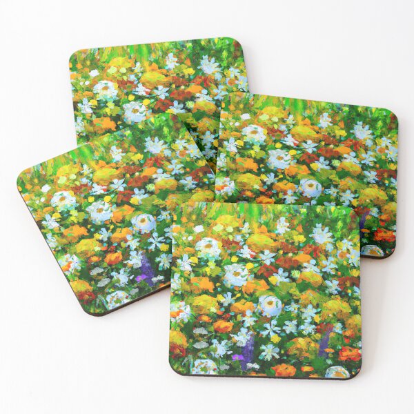 Item preview, Claude Monet Flower Garden designed and sold by maniacfitness.