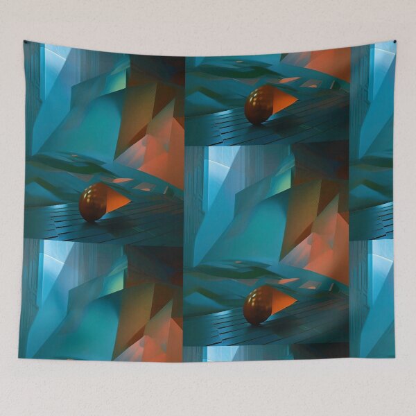 Item preview, Abstract 3D Art. Colorful vibrant 3dabstraction artwork. designed and sold by Neo-Expression.