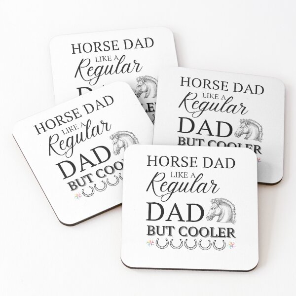 Item preview, Horse Dad Like Regular Dad but Cooler  designed and sold by ShopTwentyFour.