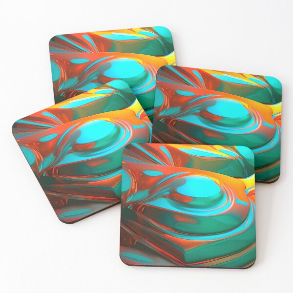 Item preview, Abstract 3D Art. Colorful vibrant 3dabstraction artwork. designed and sold by Neo-Expression.