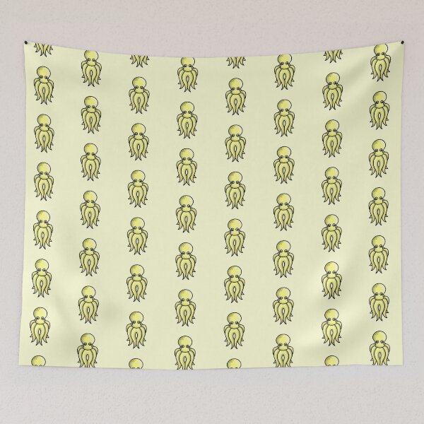 Item preview, little cute yellow octopus designed and sold by octo-PS.