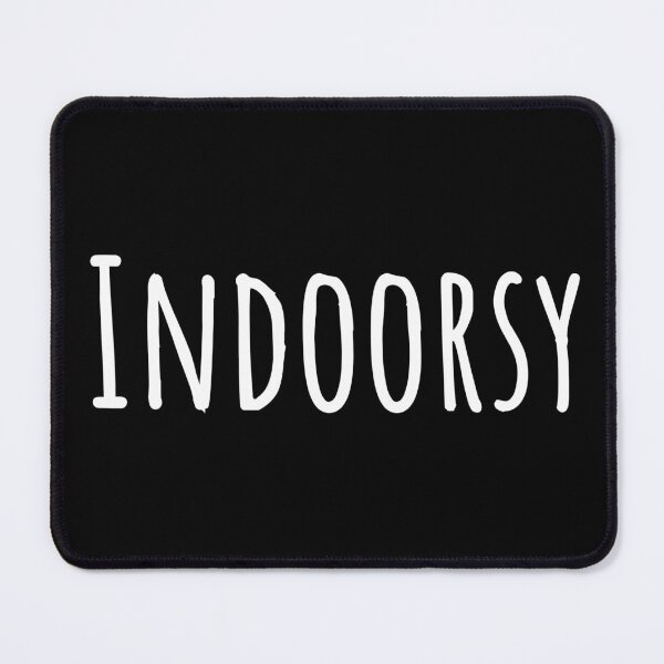 Item preview, Indoorsy Stay At Home Cosy Funny Introvert Tee designed and sold by JackCurtis1991.