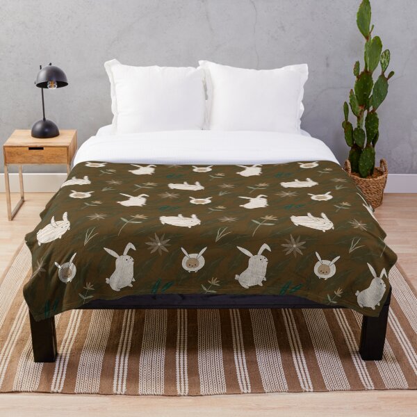 Item preview, Brown Bunnies Pattern Chinese New Year 2023 designed and sold by FengShuiLounge.