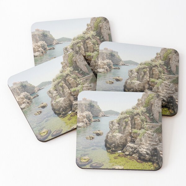 Item preview, Fortress Steps in Dubrovnik - Dalmatian Coast Architecture Photography designed and sold by CarolinaReina.