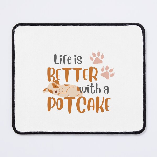 Item preview, Life Is Better With A Potcake dog designed and sold by EsraaBaniOdeh.