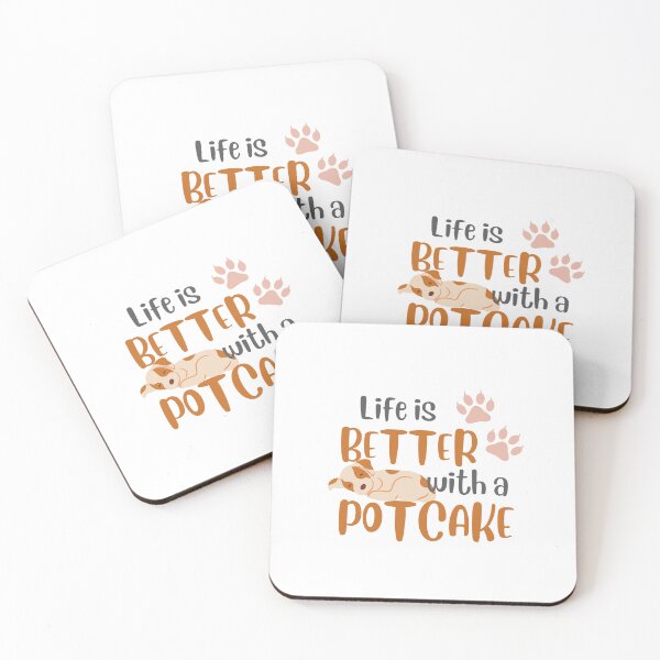 Item preview, Life Is Better With A Potcake dog  designed and sold by EsraaBaniOdeh.