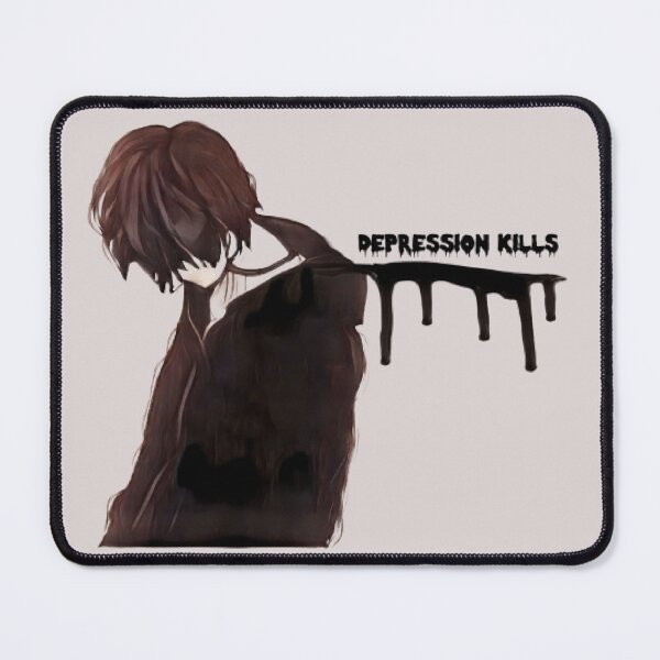 Item preview, Depression can kill you, Sad Life designed and sold by Crafty-Deeja.
