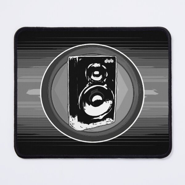 Item preview, DubBoomboxCircle - Grey designed and sold by Klaus Bremner (Autotelic Art).