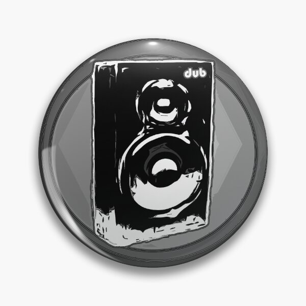 Item preview, DubBoomboxCircle - Grey designed and sold by Klaus Bremner (Autotelic Art).