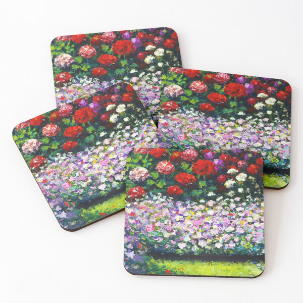 Item preview, Monet Flower Garden designed and sold by maniacfitness.