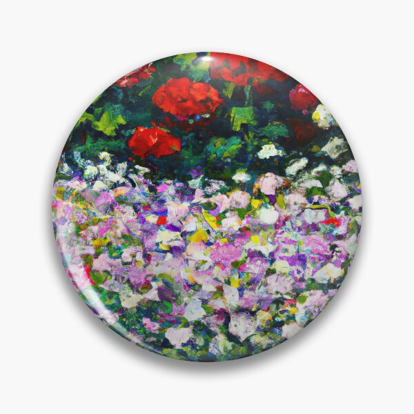 Item preview, Monet Flower Garden designed and sold by maniacfitness.
