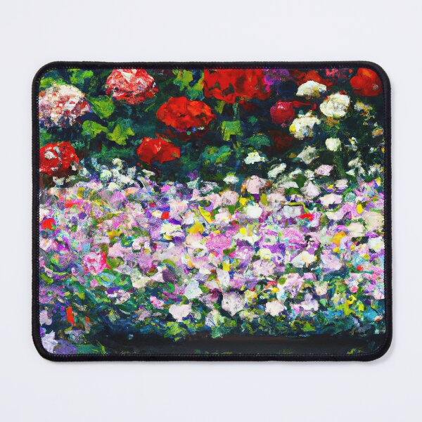 Item preview, Monet Flower Garden designed and sold by maniacfitness.
