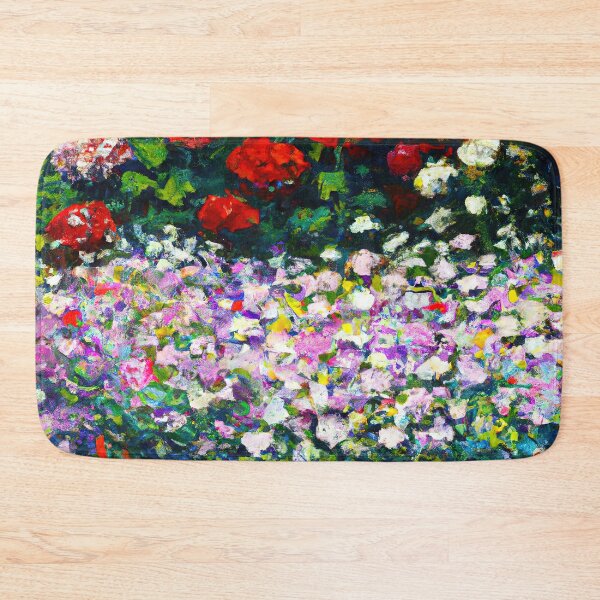 Item preview, Monet Flower Garden designed and sold by maniacfitness.