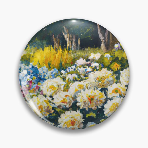 Item preview, Flower Garden Claude Monet designed and sold by maniacfitness.