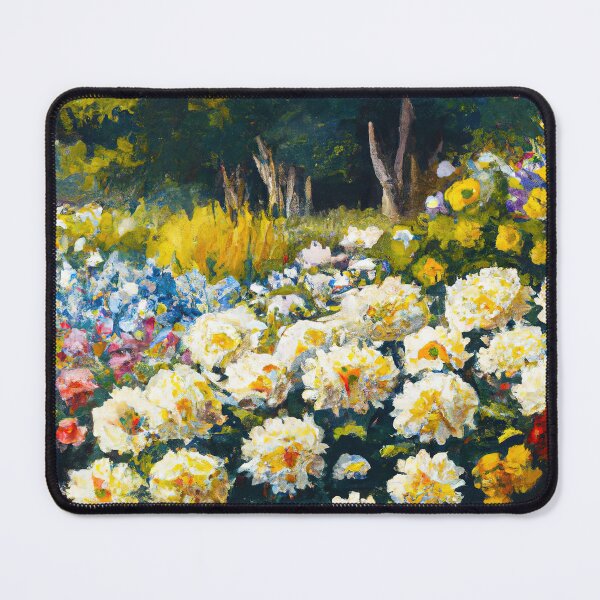 Item preview, Flower Garden Claude Monet designed and sold by maniacfitness.