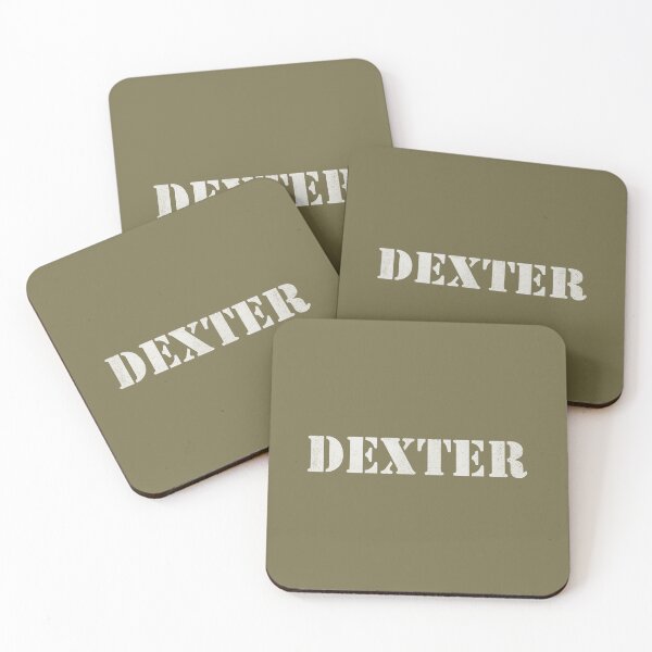 Item preview, Dexter name - Army/Military Distressed Stencil Design designed and sold by NameTheory.