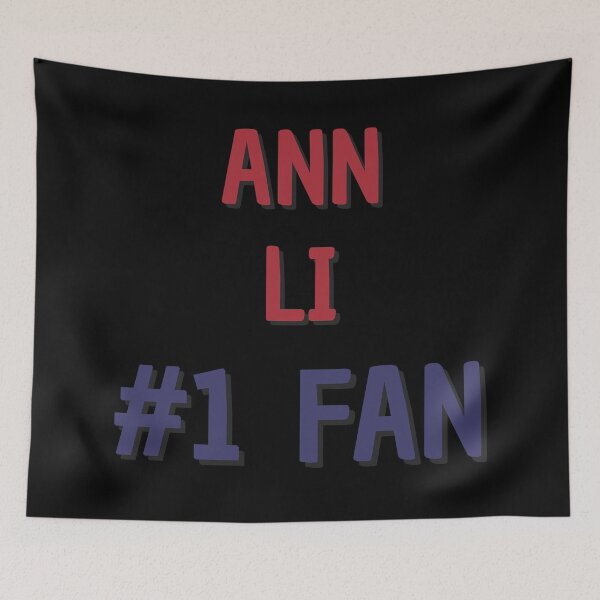 Item preview, Ann Li - #1 Fan designed and sold by Rybariuns.