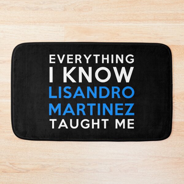 Item preview, Lisandro Martínez - Everything I know designed and sold by 2Girls1Shirt.